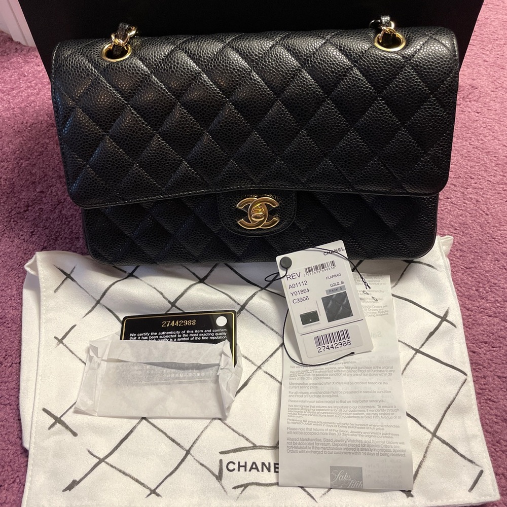 Chanel Timeless/Classic leather handbag